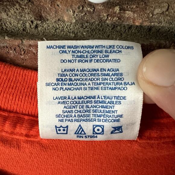Beastie Boys To the 5 Boroughs Concert T Shirt 2004 Size Small Orange - Picture 7 of 16